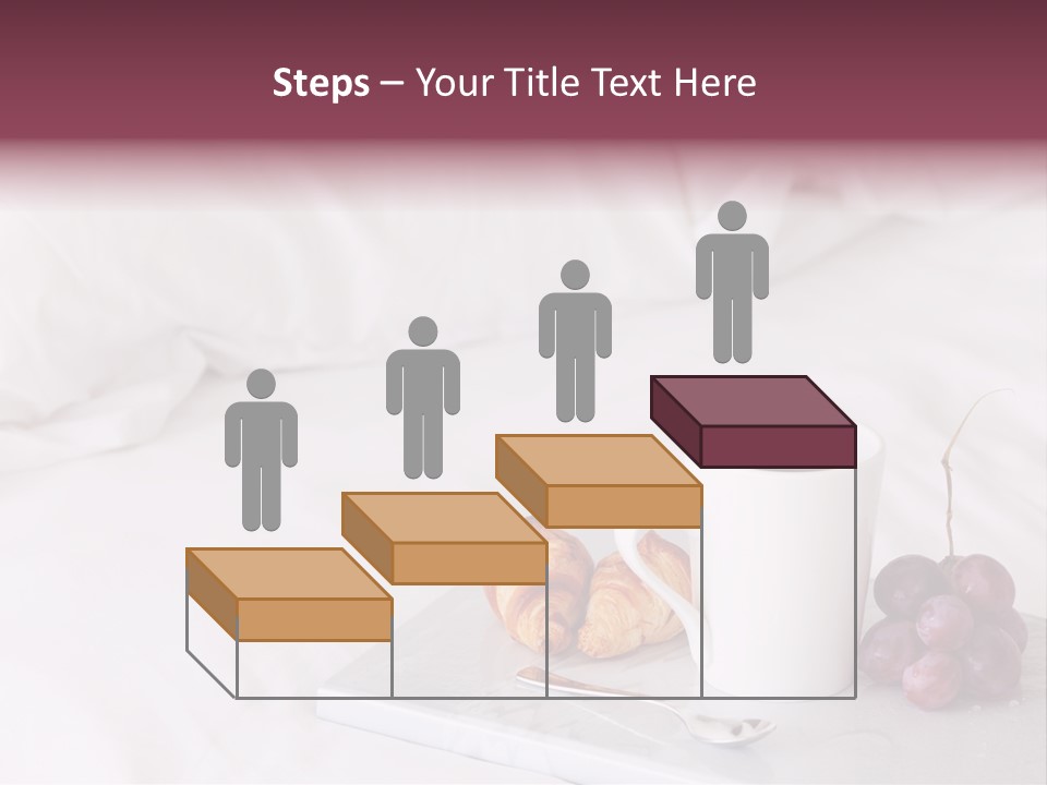 Beverage Furnishings White PowerPoint Template