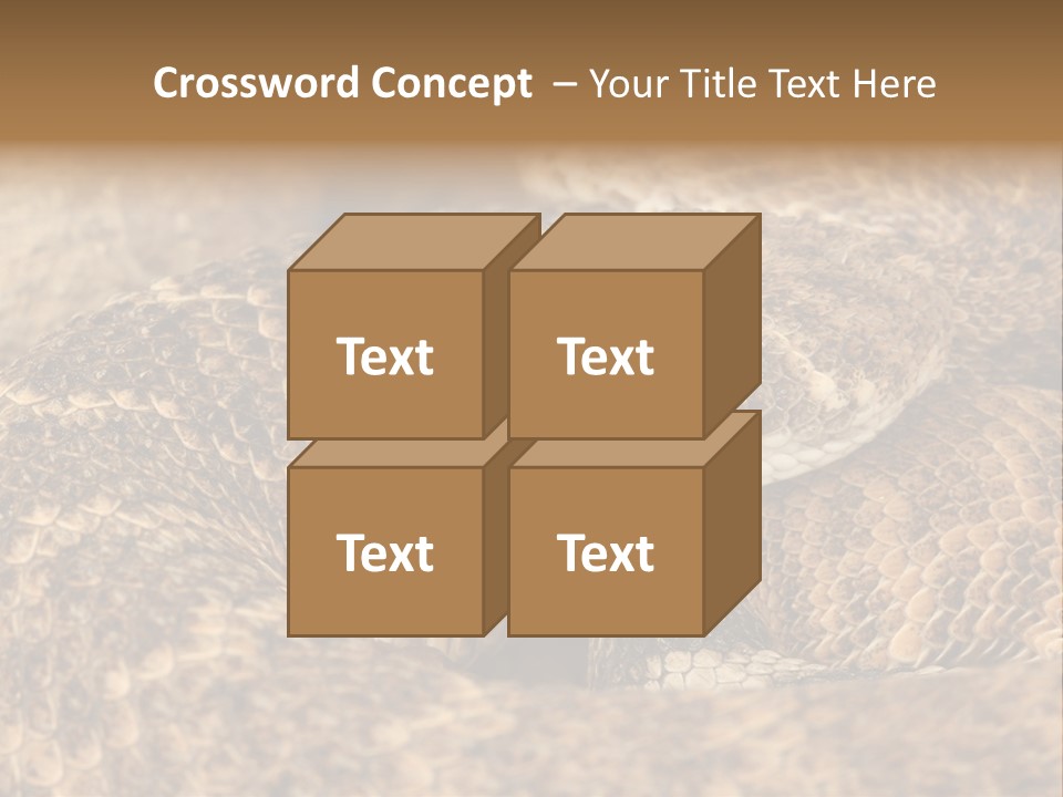 Reptile Venomous Deadly PowerPoint Template