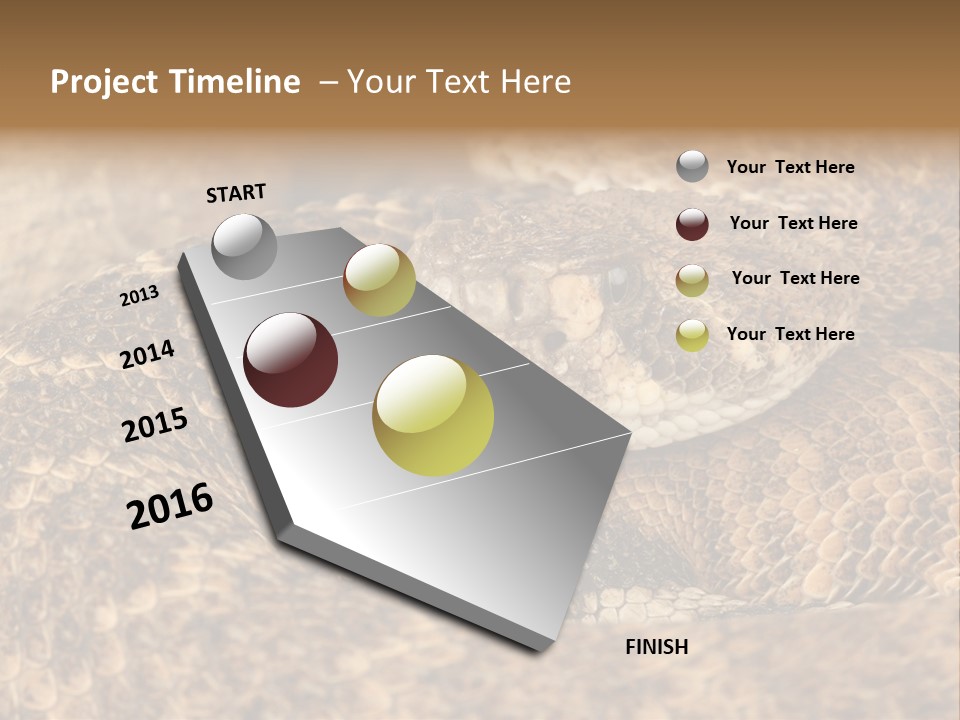 Reptile Venomous Deadly PowerPoint Template