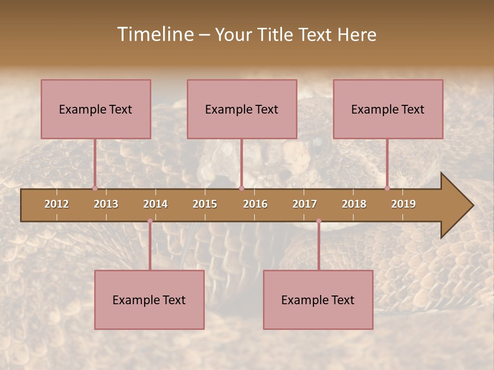 Reptile Venomous Deadly PowerPoint Template