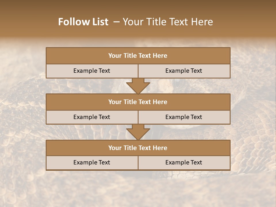 Reptile Venomous Deadly PowerPoint Template