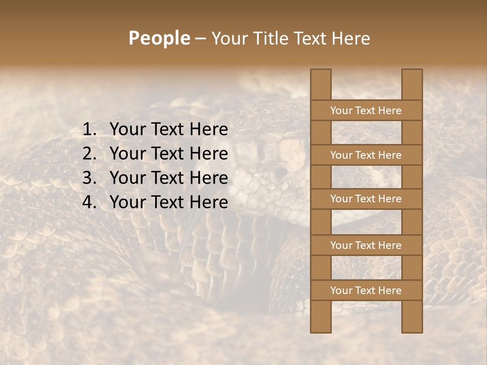 Reptile Venomous Deadly PowerPoint Template