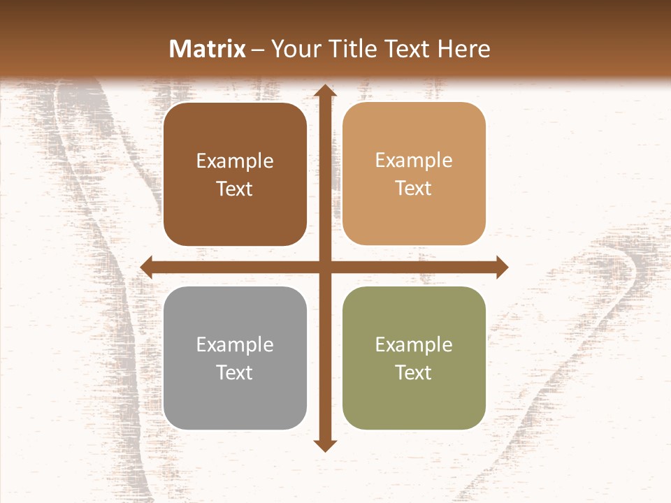 Desist Vector Grunge PowerPoint Template