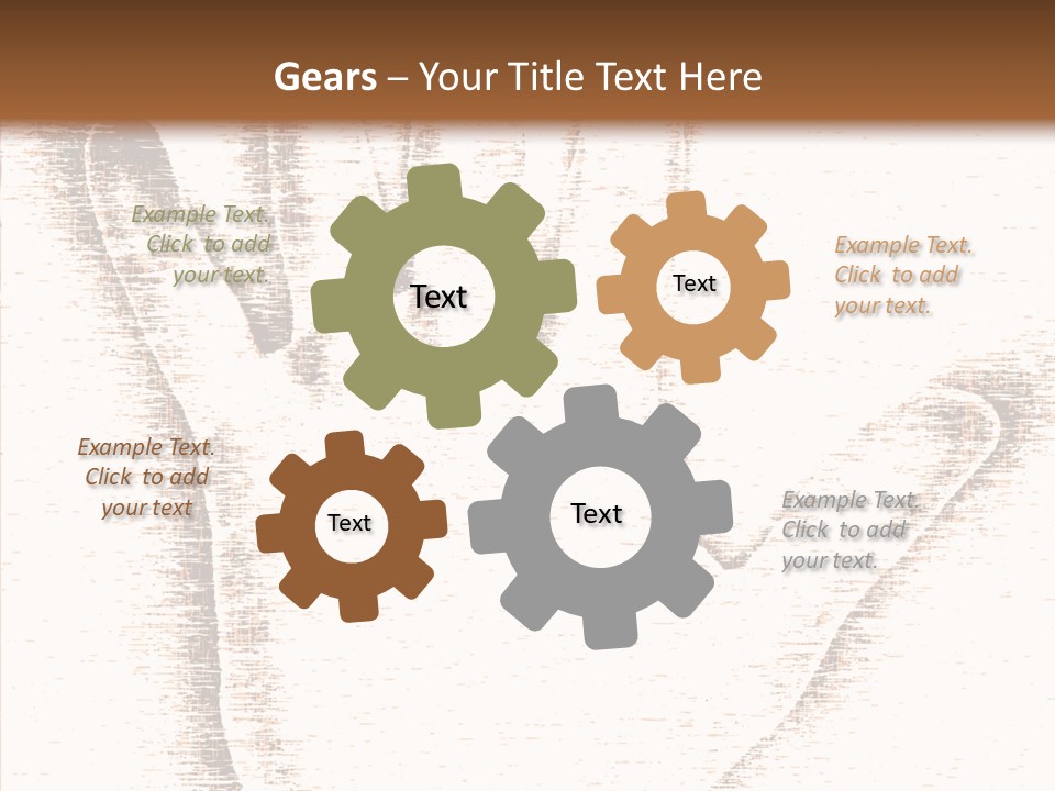 Desist Vector Grunge PowerPoint Template