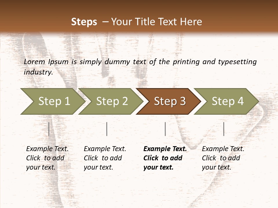 Desist Vector Grunge PowerPoint Template