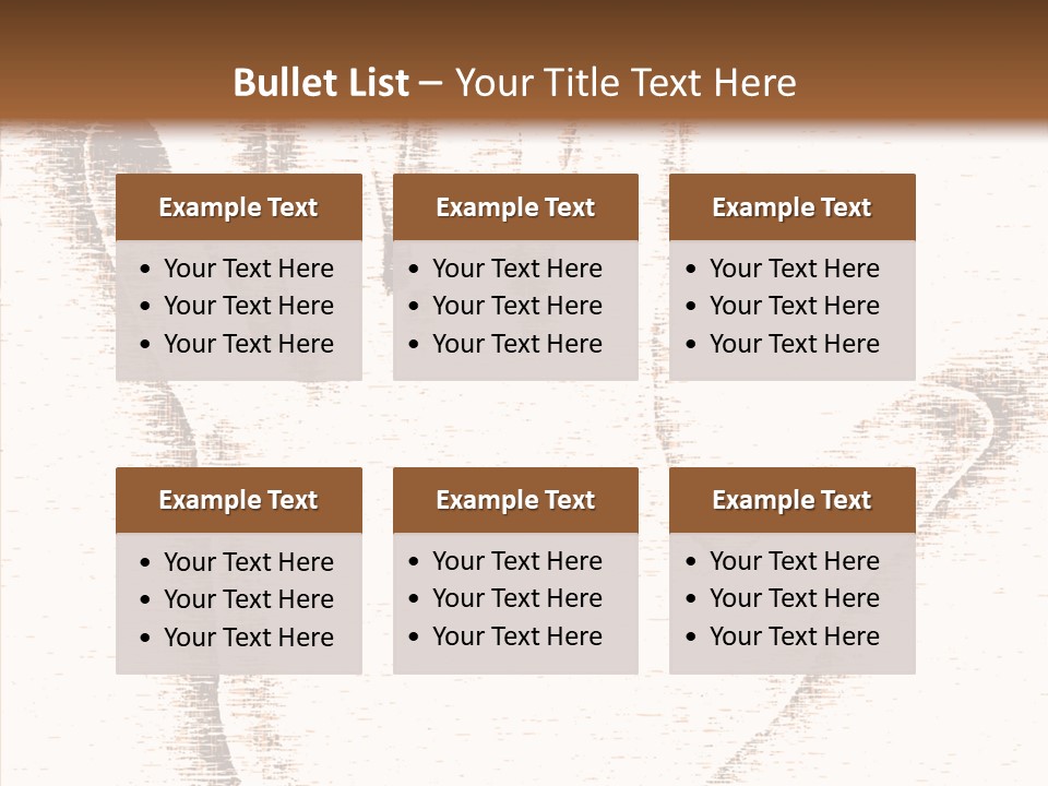 Desist Vector Grunge PowerPoint Template