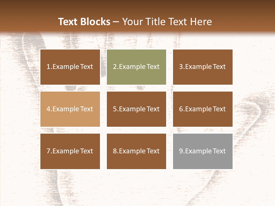 Desist Vector Grunge PowerPoint Template