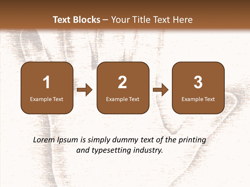 Desist Vector Grunge PowerPoint Template
