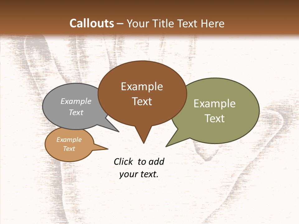 Desist Vector Grunge PowerPoint Template