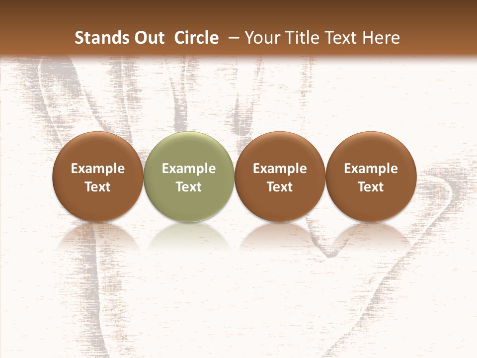 Desist Vector Grunge PowerPoint Template