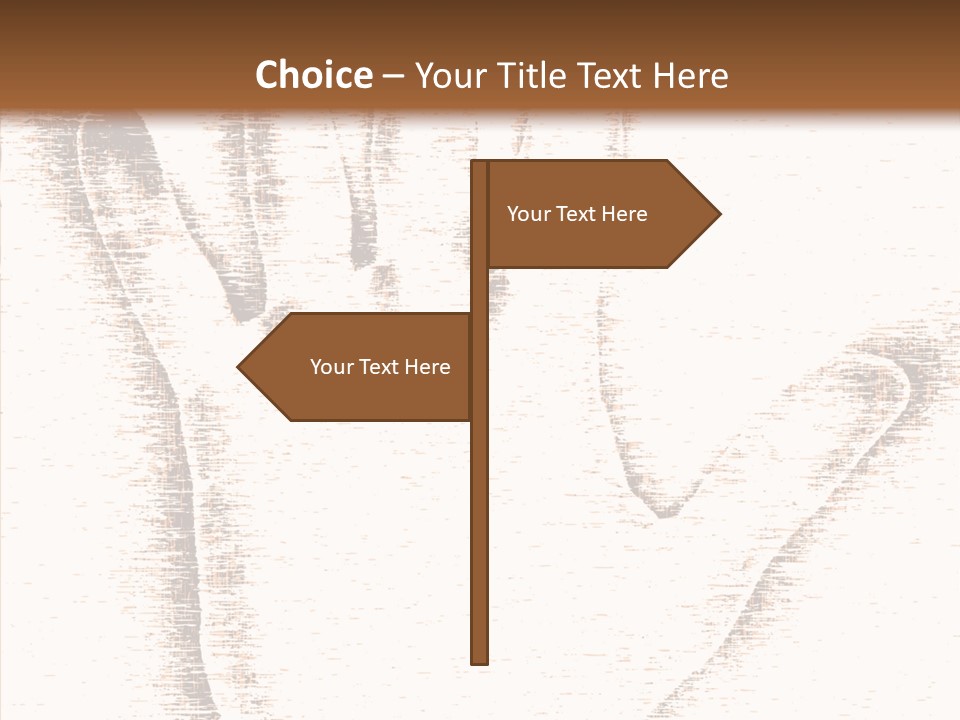 Desist Vector Grunge PowerPoint Template