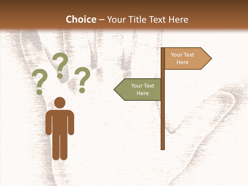 Desist Vector Grunge PowerPoint Template