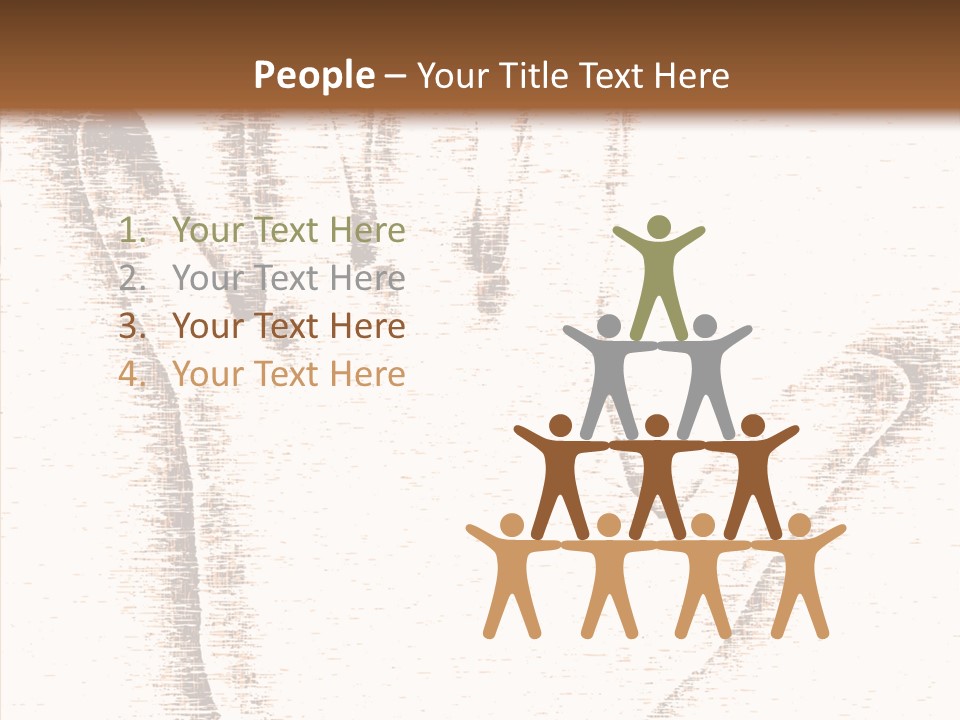 Desist Vector Grunge PowerPoint Template