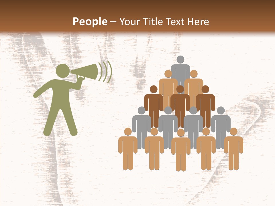 Desist Vector Grunge PowerPoint Template