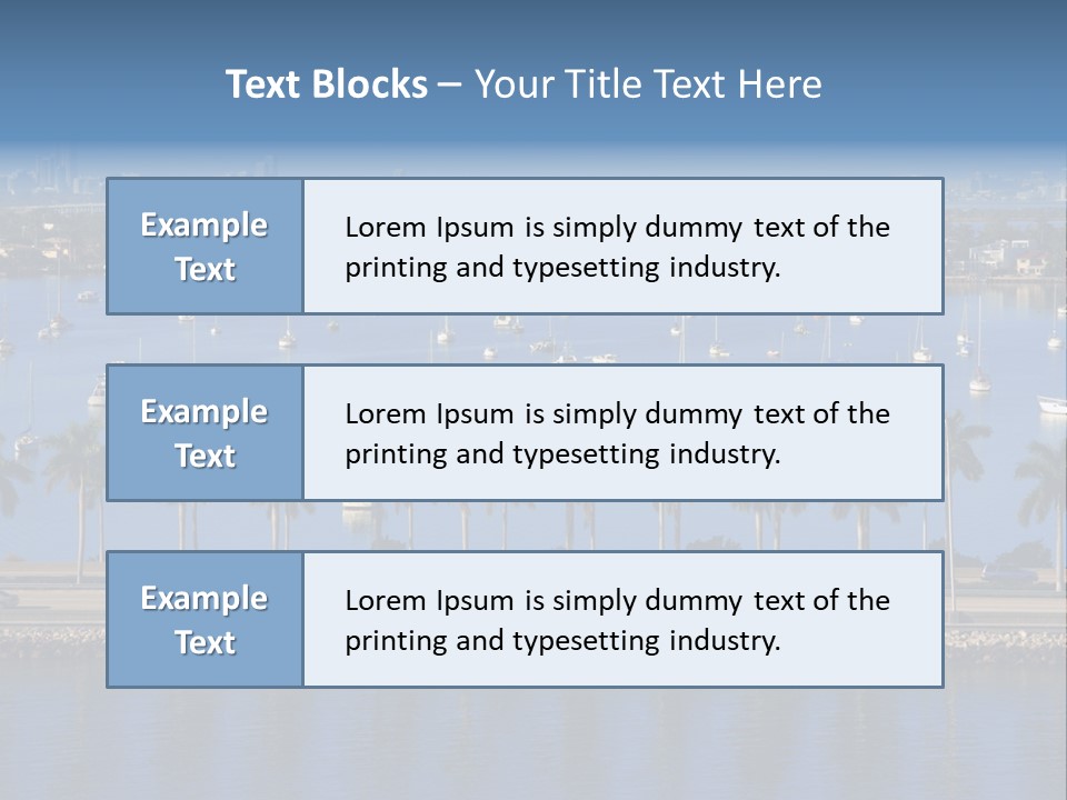 Sports Blue Sun PowerPoint Template
