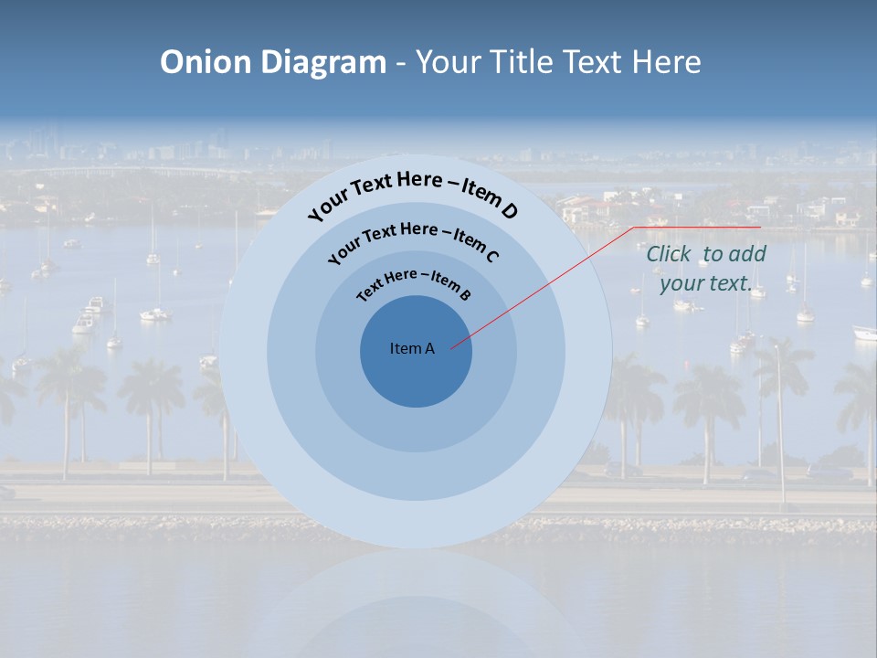 Sports Blue Sun PowerPoint Template