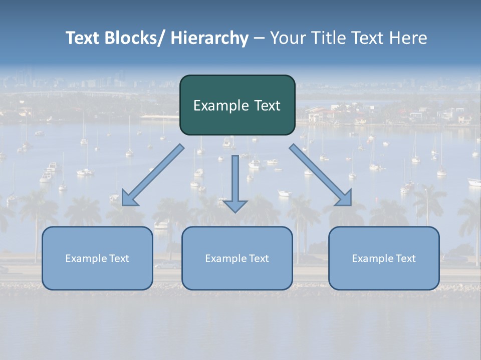 Sports Blue Sun PowerPoint Template