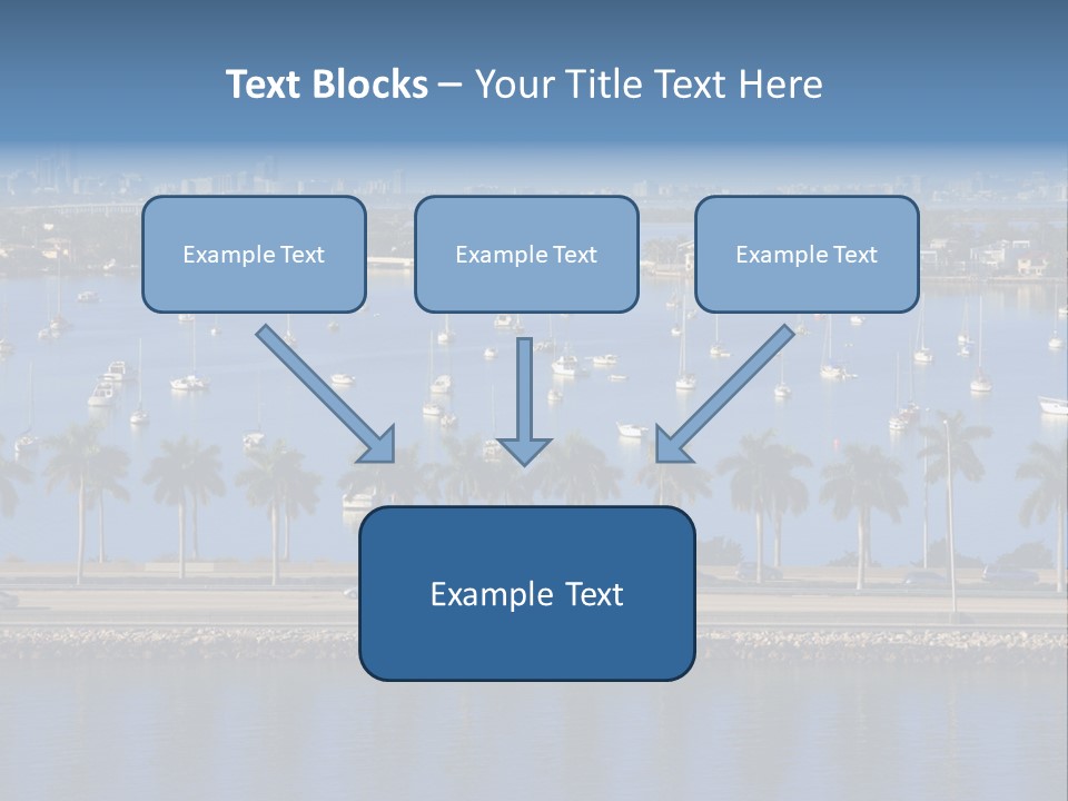 Sports Blue Sun PowerPoint Template