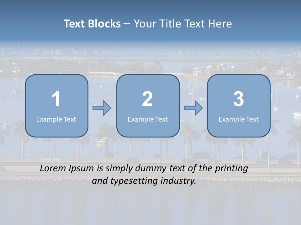Sports Blue Sun PowerPoint Template