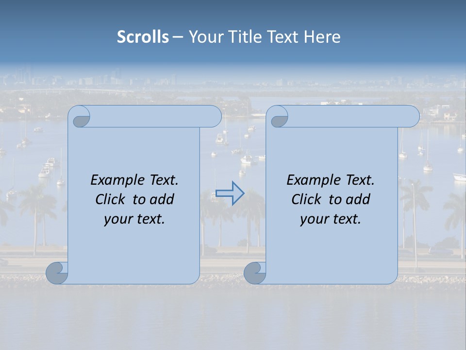 Sports Blue Sun PowerPoint Template