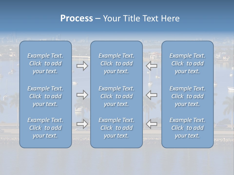 Sports Blue Sun PowerPoint Template