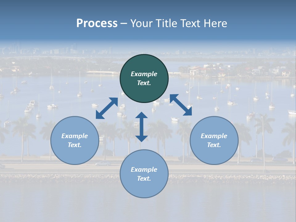 Sports Blue Sun PowerPoint Template