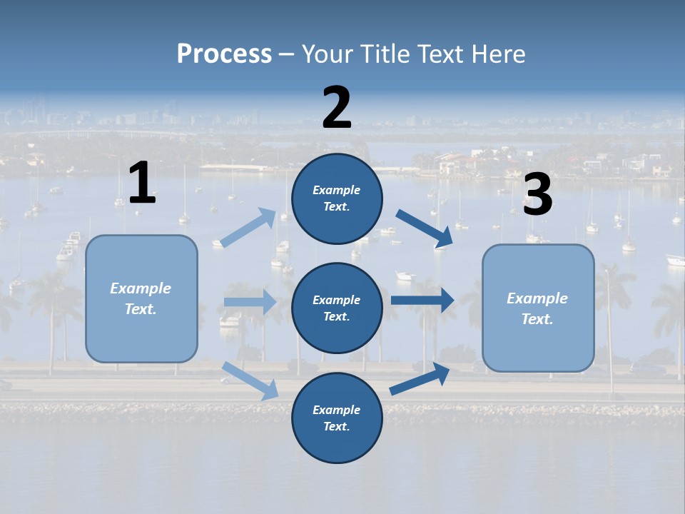 Sports Blue Sun PowerPoint Template