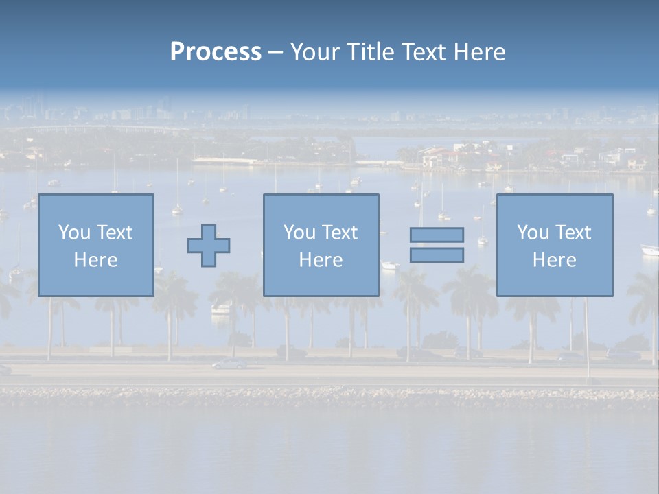 Sports Blue Sun PowerPoint Template