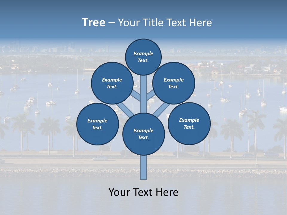 Sports Blue Sun PowerPoint Template