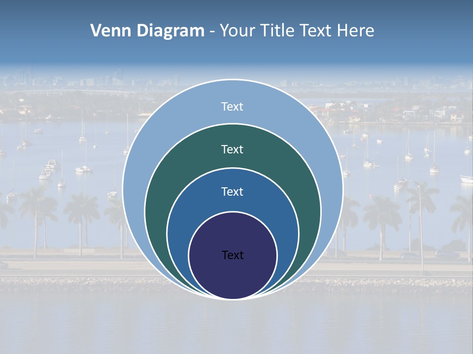 Sports Blue Sun PowerPoint Template