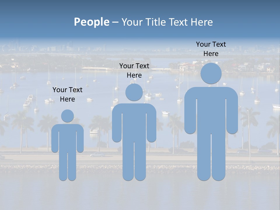 Sports Blue Sun PowerPoint Template