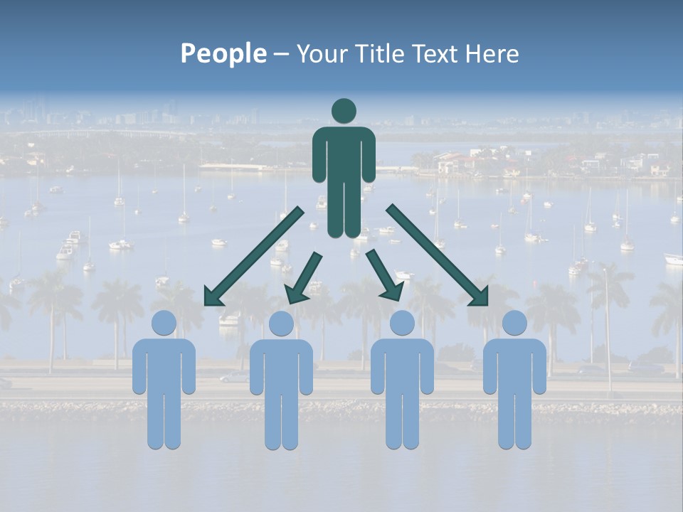 Sports Blue Sun PowerPoint Template