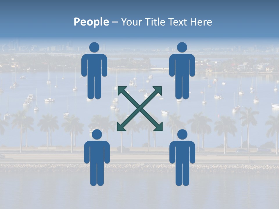 Sports Blue Sun PowerPoint Template