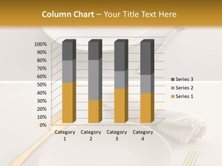 Set Lunch White PowerPoint Template