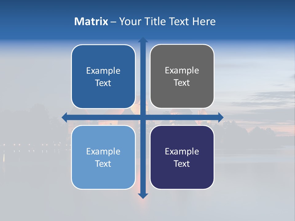 Old Clouds Gothic PowerPoint Template