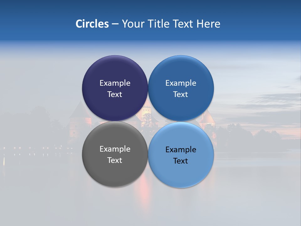 Old Clouds Gothic PowerPoint Template