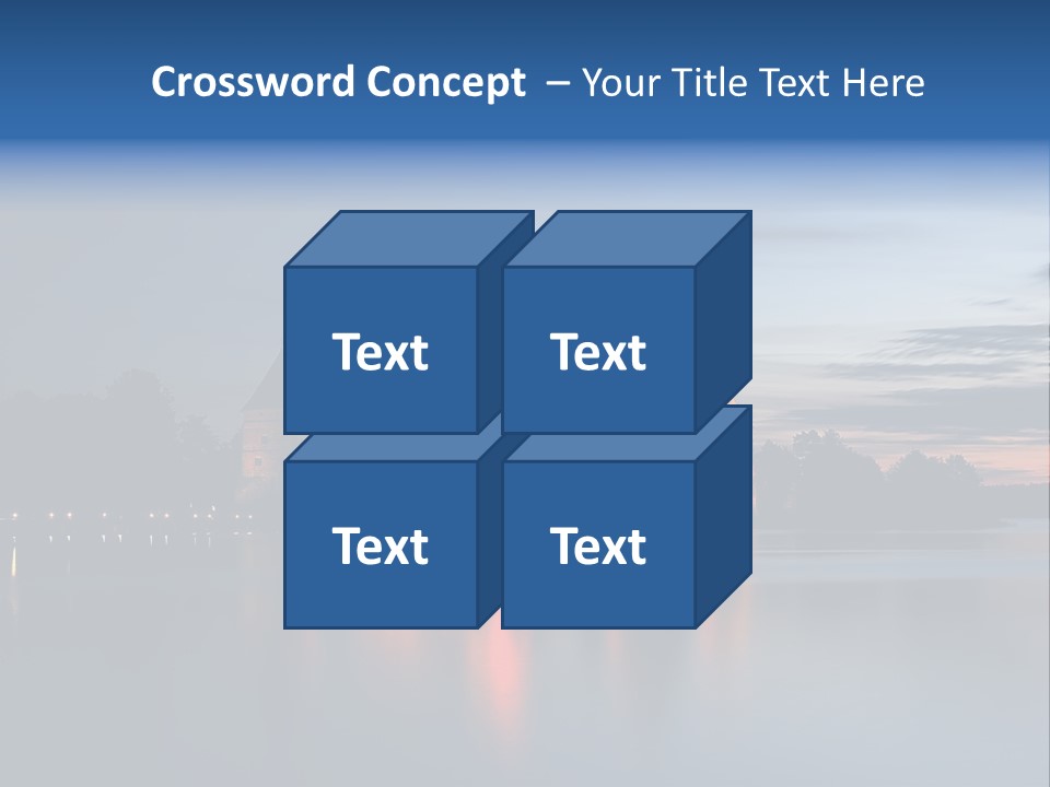 Old Clouds Gothic PowerPoint Template
