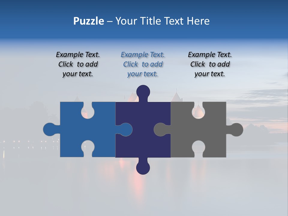 Old Clouds Gothic PowerPoint Template