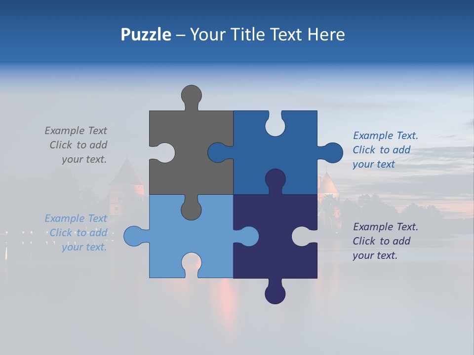 Old Clouds Gothic PowerPoint Template