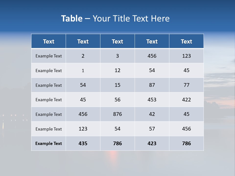 Old Clouds Gothic PowerPoint Template