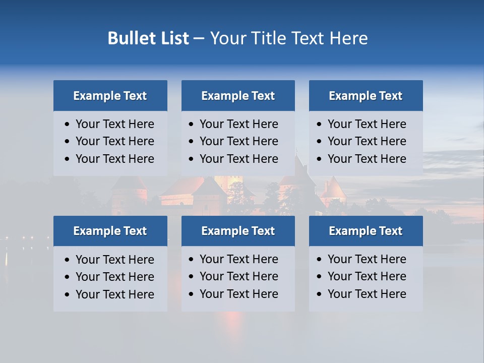 Old Clouds Gothic PowerPoint Template