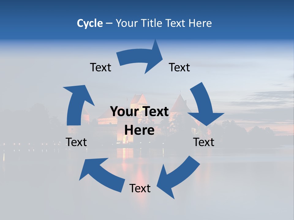 Old Clouds Gothic PowerPoint Template