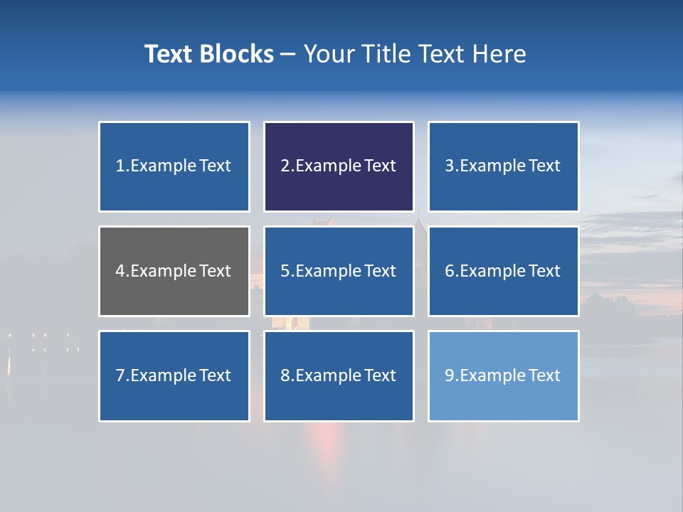 Old Clouds Gothic PowerPoint Template