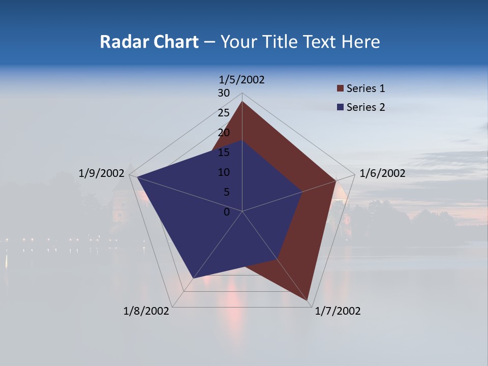 Old Clouds Gothic PowerPoint Template