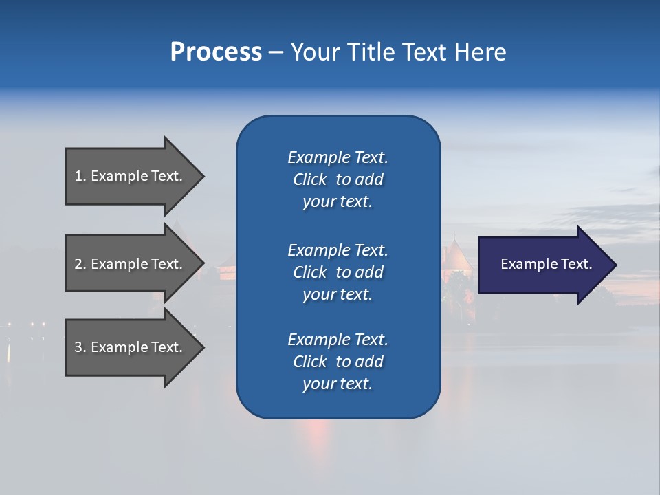 Old Clouds Gothic PowerPoint Template