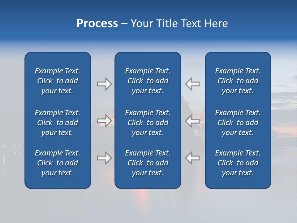 Old Clouds Gothic PowerPoint Template
