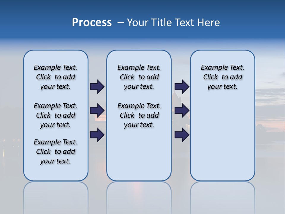 Old Clouds Gothic PowerPoint Template