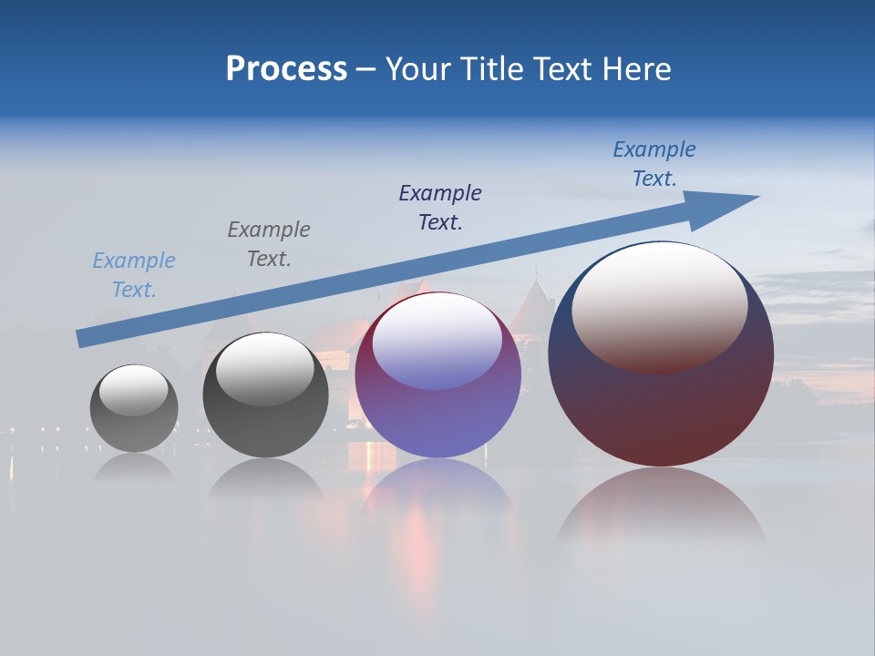 Old Clouds Gothic PowerPoint Template