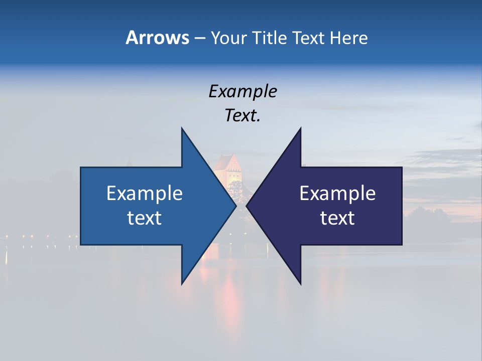 Old Clouds Gothic PowerPoint Template