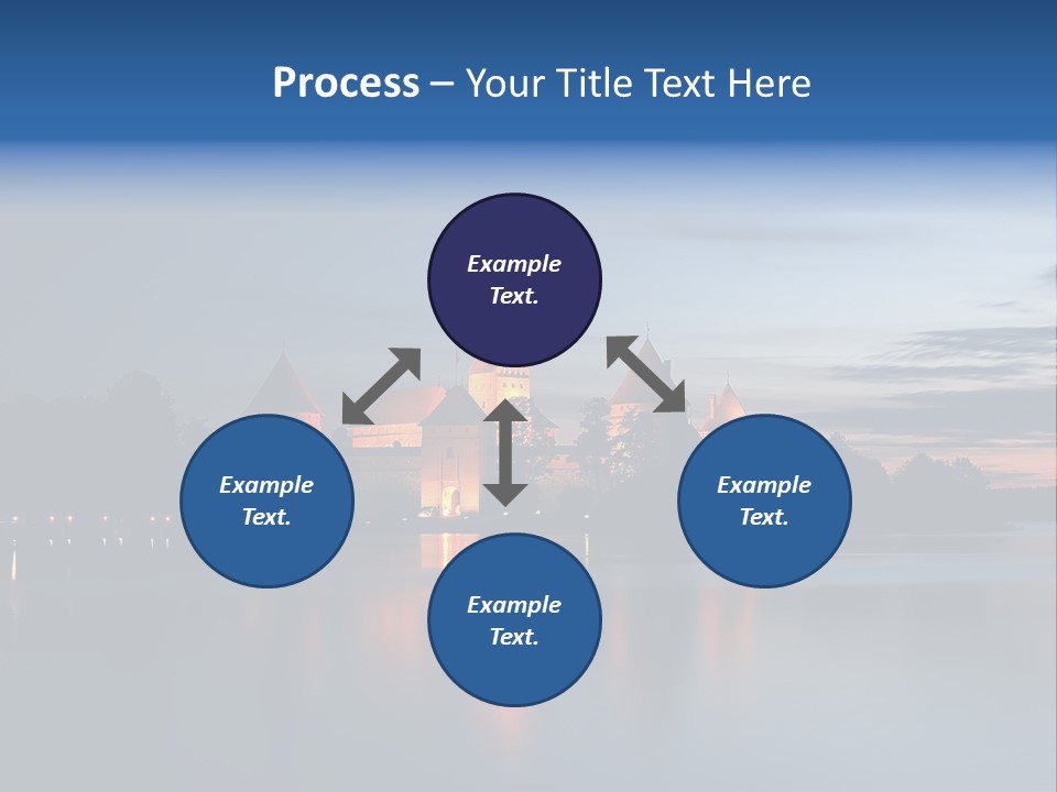 Old Clouds Gothic PowerPoint Template